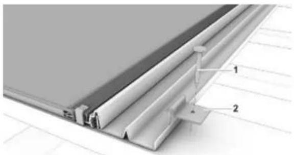 Scheuten Solar Integra Vitro - Roof Seams left and right - 3