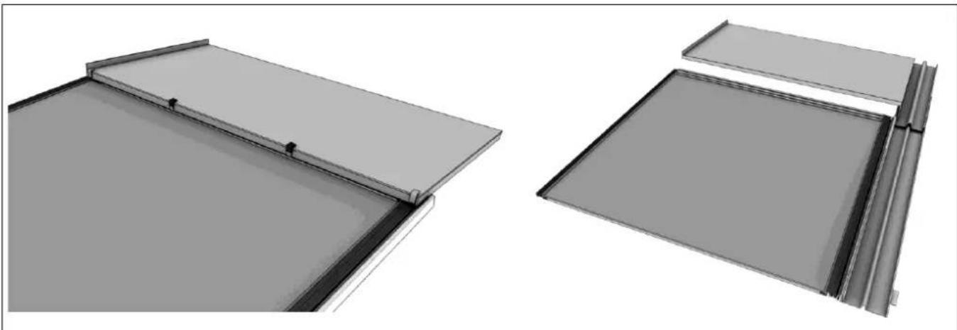 Scheuten Solar Integra Vitro - Roof Seam Top - 1