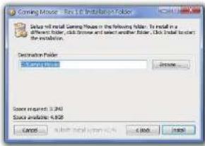 Natec GX78 - • Install the Gaming Mouse Software - 1