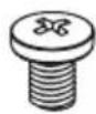 Supermicro SuperChassis 512L-260-LCD - A-4 Chassis Screws - 1
