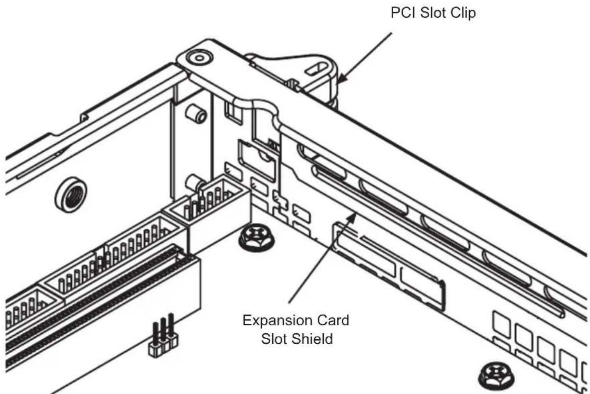 PCI Slot Clip Expansion Card Slot Shield