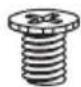 Supermicro SuperChassis 512L-260-LCD - A-4 Chassis Screws - 4