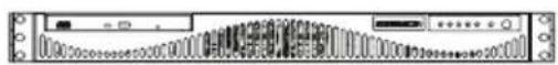 Supermicro SuperChassis 512L-260-LCD - SC512 Chassis Series - 10
