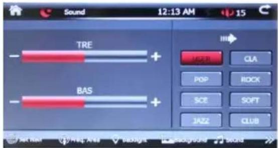 Xomax XM-VW03 - Sound Setting - 1