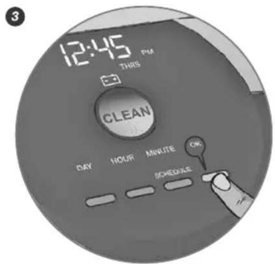 12:45 PM THRS CLEAN DAY HOUR MINUTE OK SCHEDULE