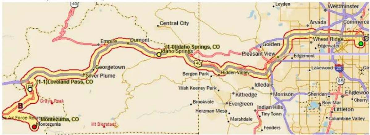 GARMIN XMap 8 - Step 6—Calculate the route - 1