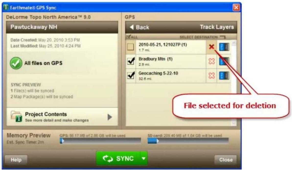 GARMIN XMap 8 - Deleting Files from a PN-Series GPS - 1