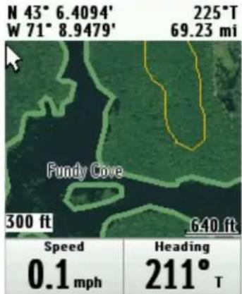 GARMIN XMap 8 - Step 6—View the imagery on the device - 1
