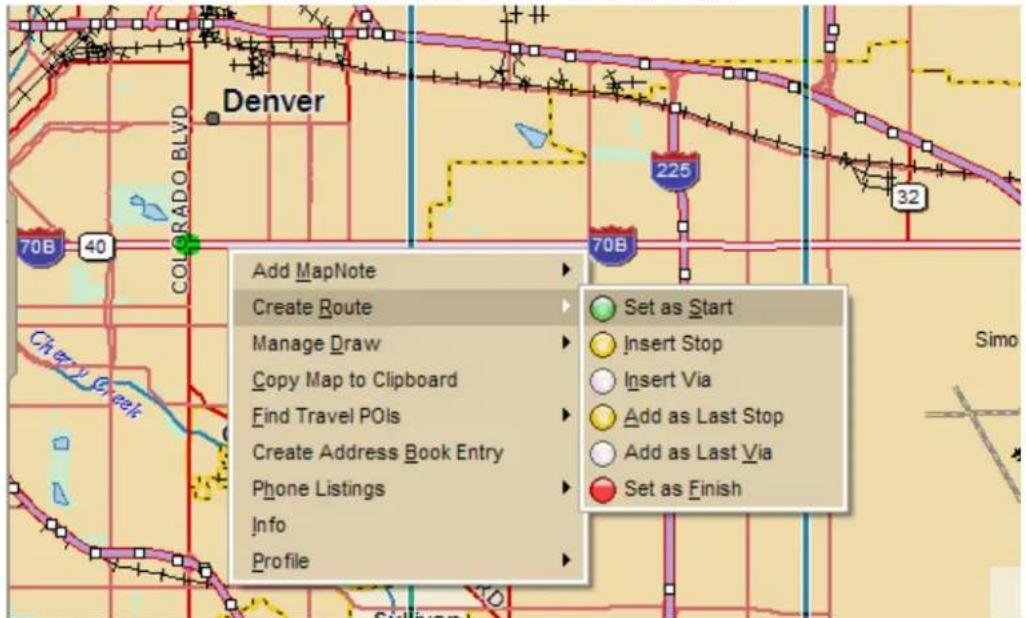 GARMIN XMap 8 - Step 1—Create a route - 1