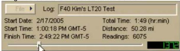 GARMIN XMap 8 - To Play Back a Log File - 1