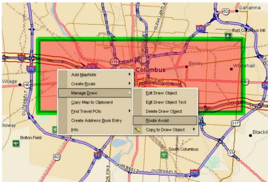 GARMIN XMap 8 - Step 3—Create the route avoid - 1