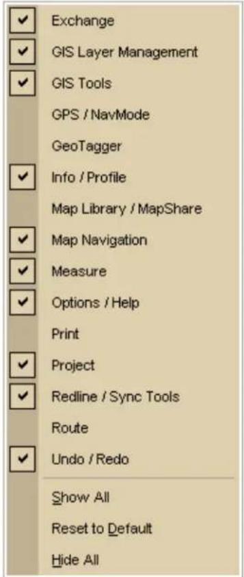 GARMIN XMap 8 - To Modify the Toolbar - 1