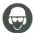 COBRA CS520 - WARNING LABELS ON THE MACHINE - 2