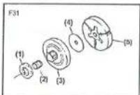 COBRA CS520 - Sprocket - 2