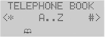 Hagenuk EuroPhone Basic 20 - Using a stored telephone number (call list, telephone book, redial) - 1