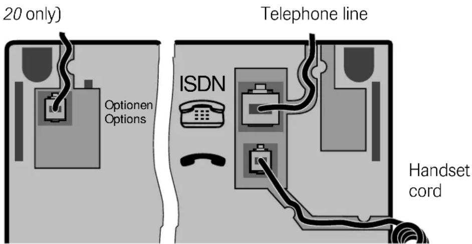 Hagenuk EuroPhone Basic 20 - Connecting - 1