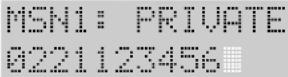Hagenuk EuroPhone Basic 20 - Initial state: on-hook dialling - 4