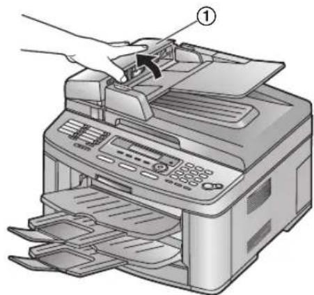 PANASONIC KX-FLB803PD - Czyszczenie rolek podajnika dokumentów - 1