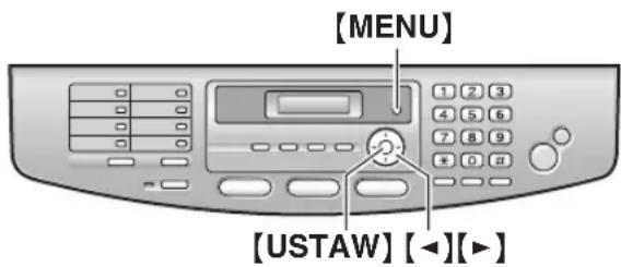 PANASONIC KX-FLB803PD - Wydruk parametrów funkcji, numerów telefonicznych i raportów - 1