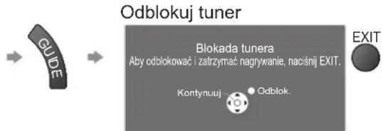 PANASONIC TX-P50E20ES - Bezpośrednie nagrywanie z telewizora - To co widać jest nagrywane - 2