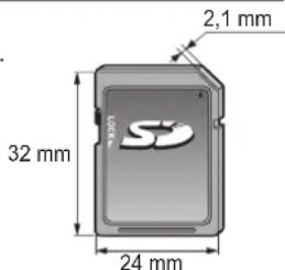 2,1 mm 32 mm 24 mm