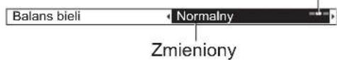 Balans bieli Normalny Zmieniony