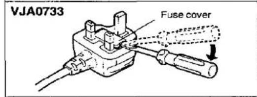 VJA0733 Fuse cover