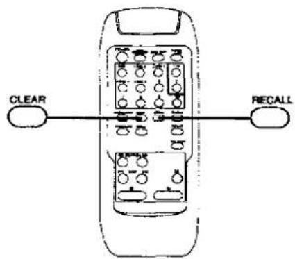 CLEAR RECALL