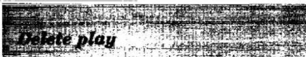 Delete play