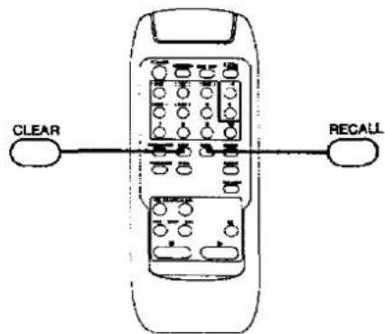 CLEAR RECALL