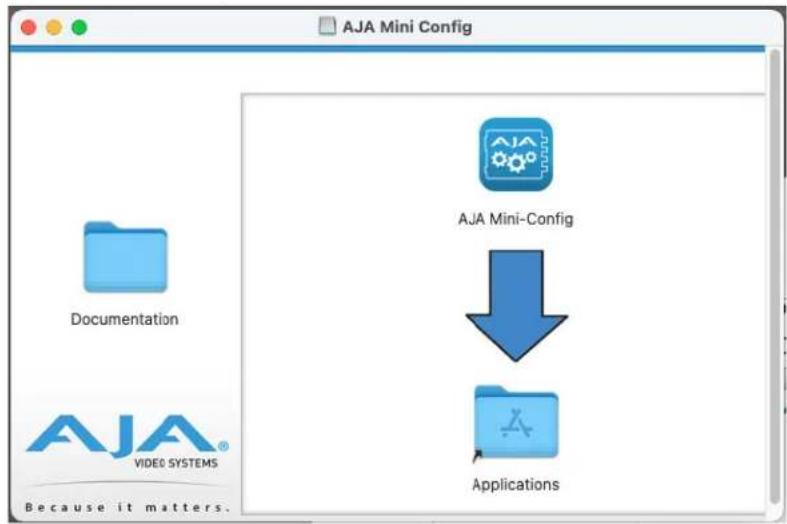 AJA Mini Config Documentation AJA Mini-Config ↓ Applications AjA VIDEO SYSTEMS Because it matters.