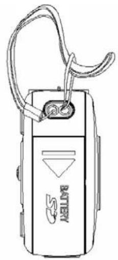 AGFA Sensor 505-X - Attaching the Strap - 1