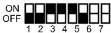 PANASONIC VL-VM902EX - Distributor DIP switch settings - 26