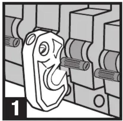 Ilustracja elementu mechanicznego bez widocznego tekstu i symboli