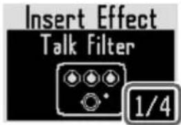 Insert Effect Talk Filter 1/4
