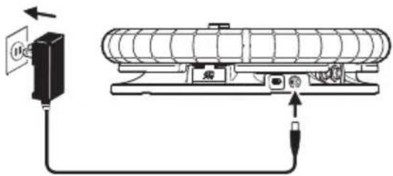 ZOOM Aero RhythmTrak - Base Station power - 1