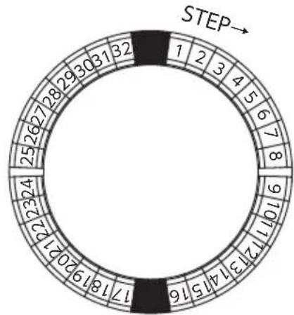ZOOM Aero RhythmTrak - CONTROLLER Tap the pad for the step to be input. - 1