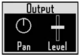 Output Pan Level