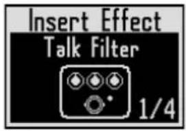 Insert Effect Talk Filter 1/4