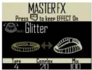 MASTER FX Press to keep EFFECT On Glitter Type Complex Mix 4 20 100