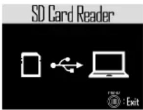 SD Card Reader EXIT : Exit
