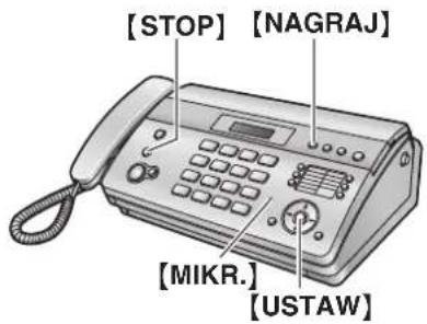 [STOP] [NAGRAJ] [MIKR.] [USTAW]