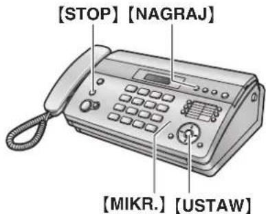 [STOP] [NAGRAJ] [MIKR.] [USTAW]