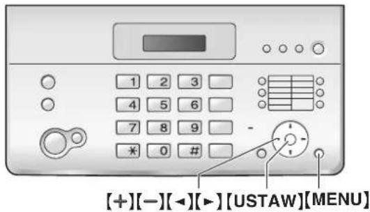 [+][-][◀][▶][USTAW][MENU]