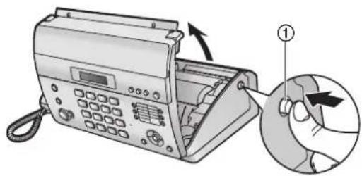 PANASONIC KX-FT986PD - Czyszczenie podajnika dokumentów / szyby skanera - 1