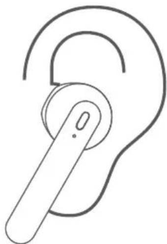 XD T10 - COME INDOSSARE GLI AURICOLARI - 1