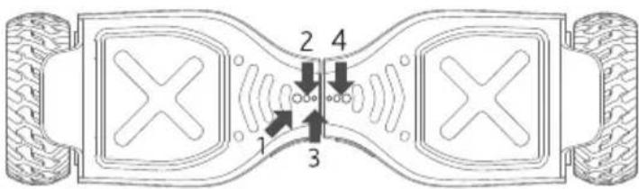 XD EL01 - INDICATORI LUMINOSI DELLO STATO DELLA BATTERIA - 1