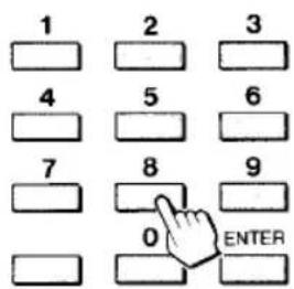 1 2 3 4 5 6 7 8 9 0 ENTER
