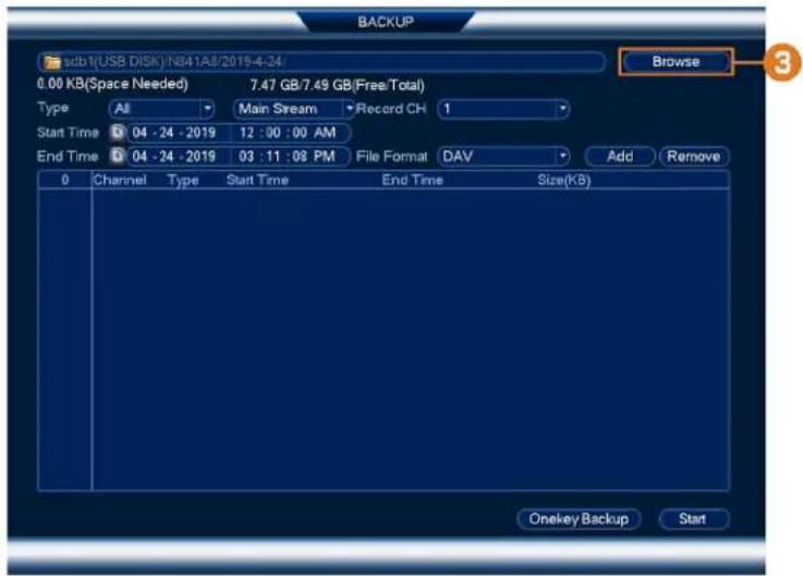 Lorex NK163-85CB - To format a USB flash drive: - 1