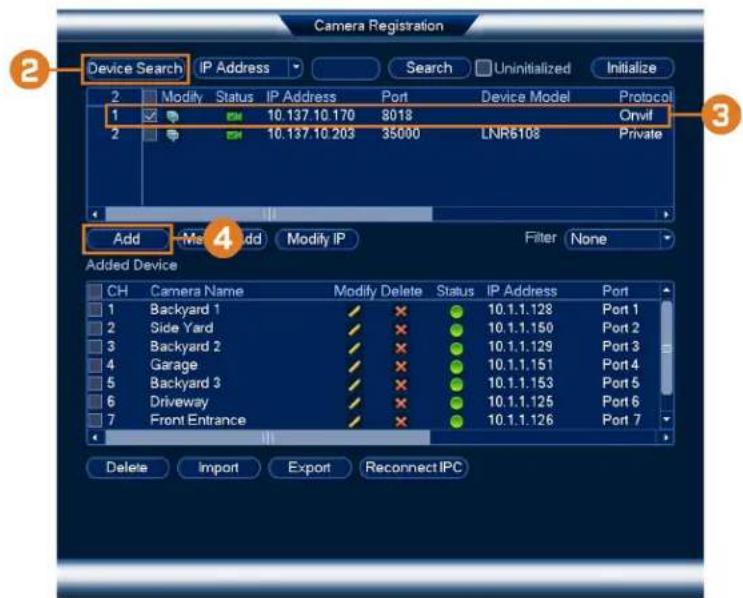 Lorex NK163-85CB - Connecting Cameras to the Local Area Network (LAN) - 5